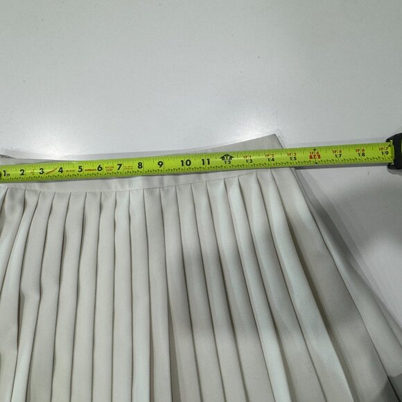 Commense Suit Waistcoat With Pleated Mini Skirt Set  White NWT, Size M - Picture 9 of 16